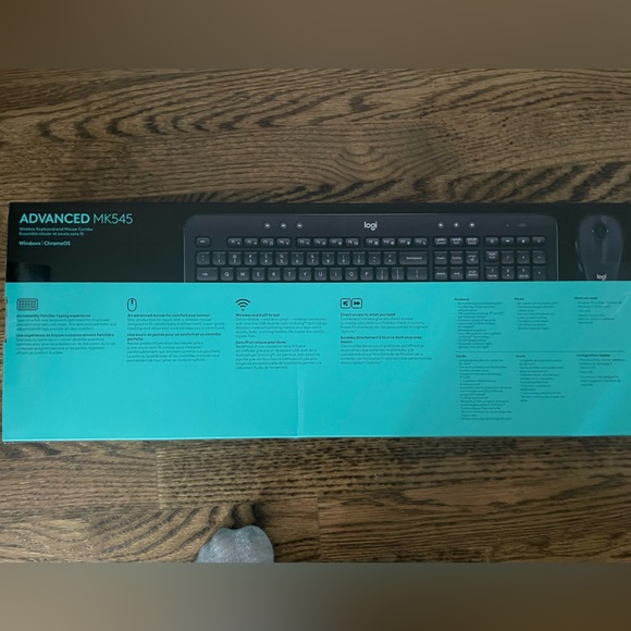 Logitech Wireless Keyboard & Mouse - Picture 2 of 2